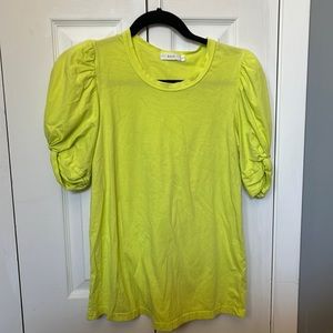 a.l.c puff sleeve tee size xs